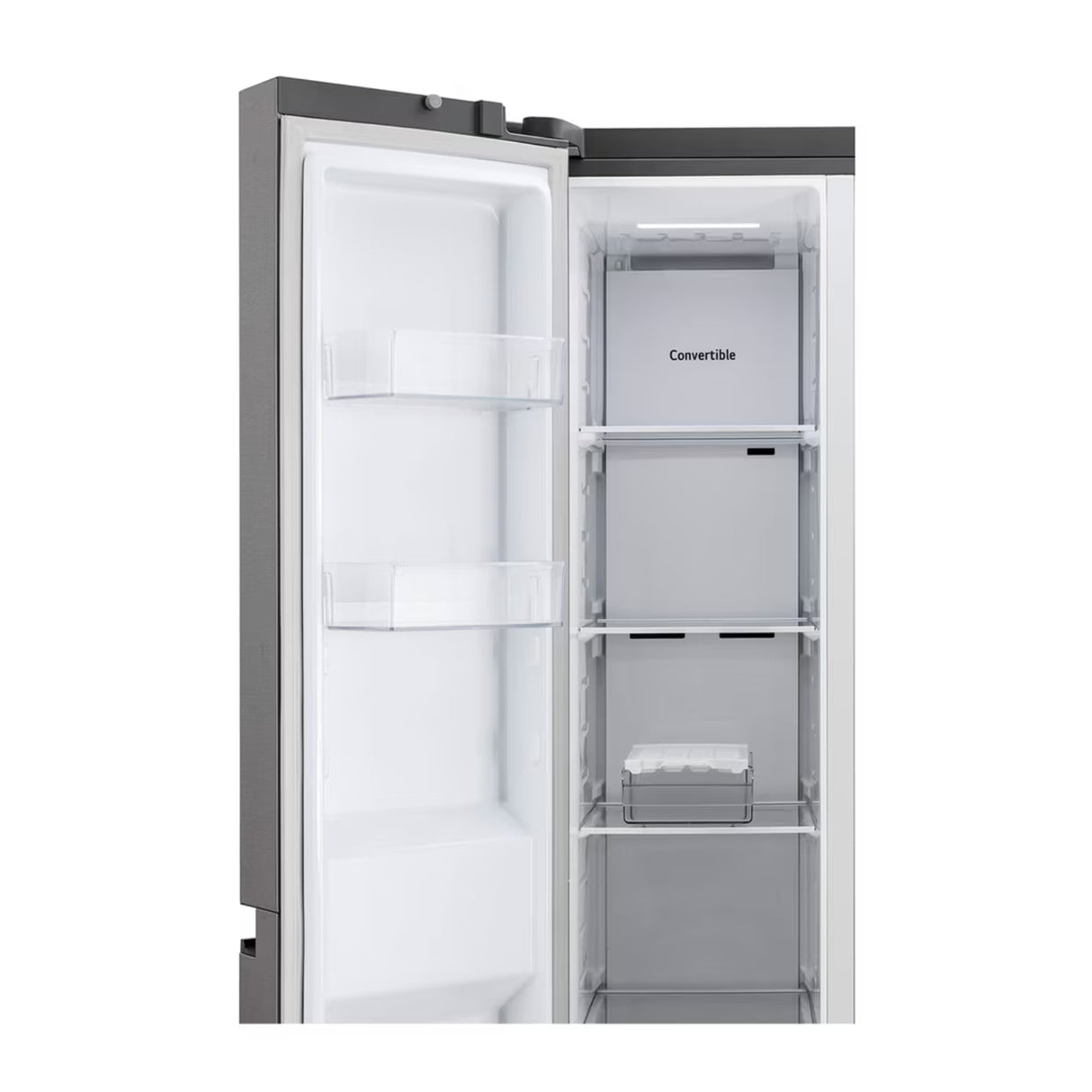 LG GL-B257JDS3 650L Side by Side Refrigerator – Dazzle Steel Finish