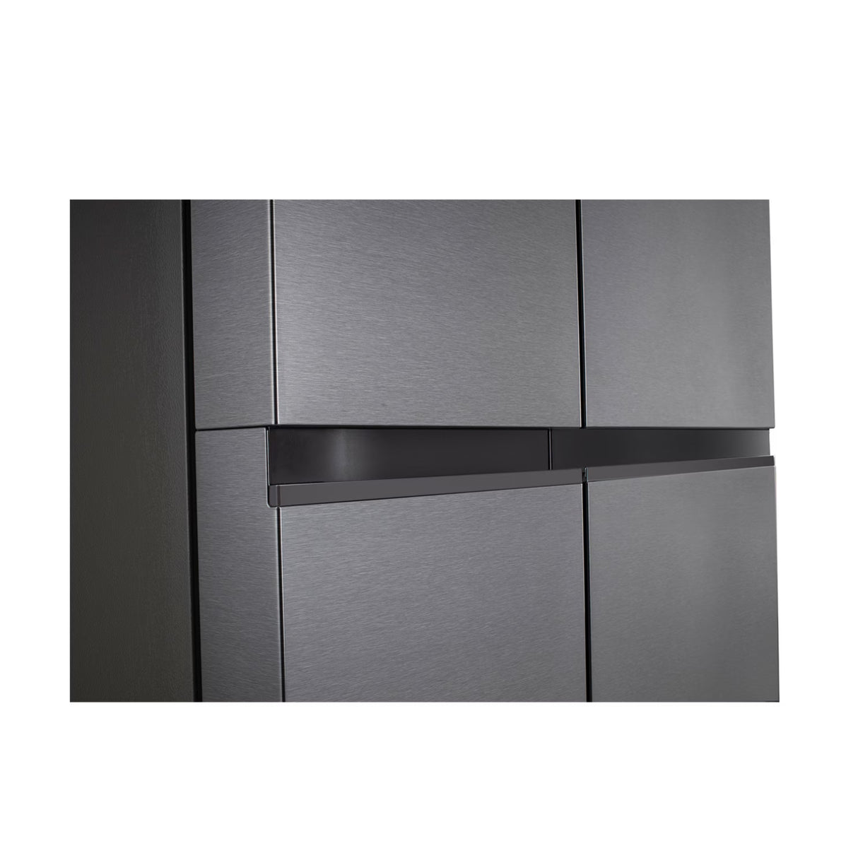 LG GL-B257JDS3 650L Side by Side Refrigerator – Dazzle Steel Finish
