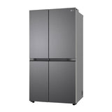 LG GL-B257JDS3 650L Side by Side Refrigerator – Dazzle Steel Finish