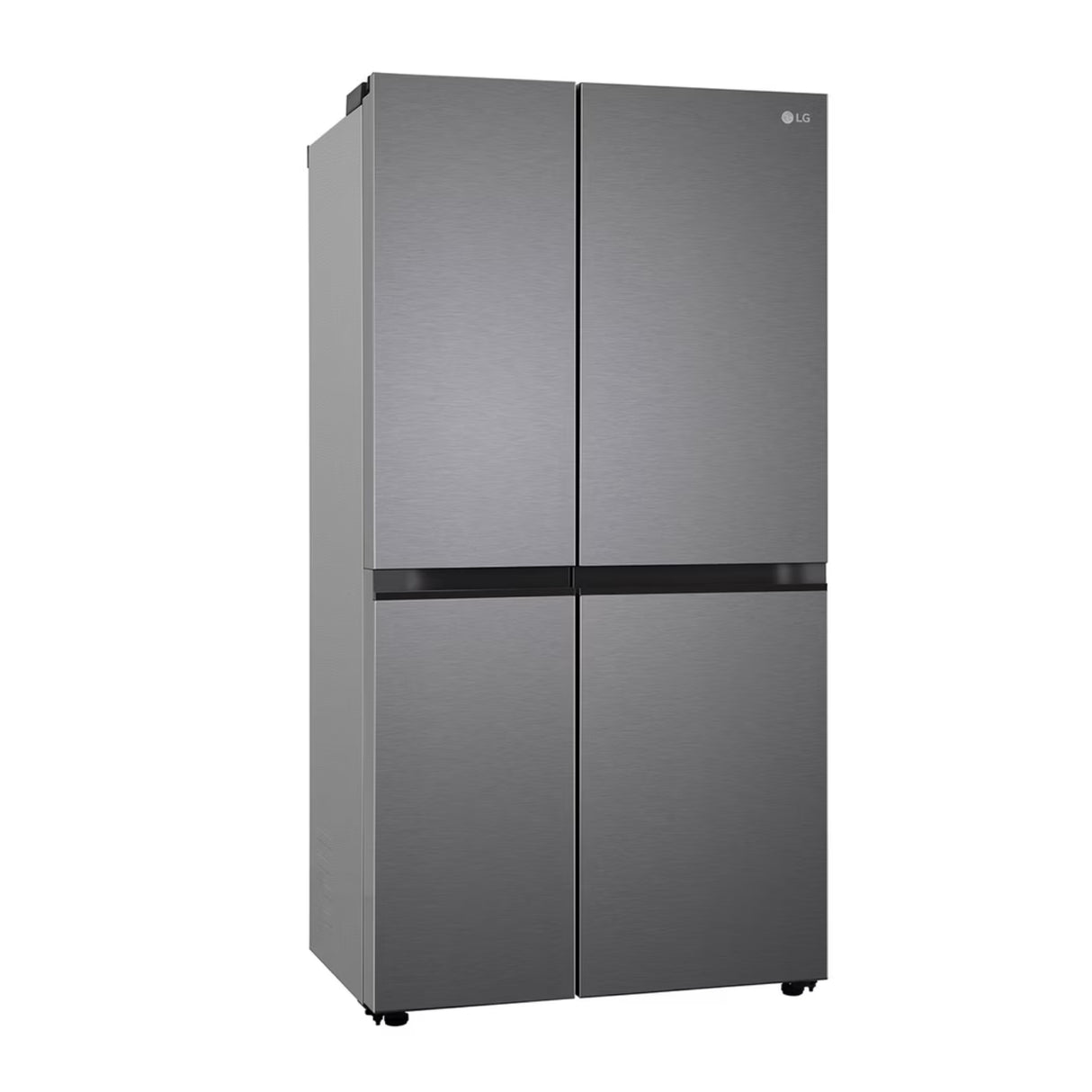 LG GL-B257JDS3 650L Side by Side Refrigerator – Dazzle Steel Finish