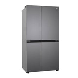LG GL-B257JDS3 650L Side by Side Refrigerator – Dazzle Steel Finish