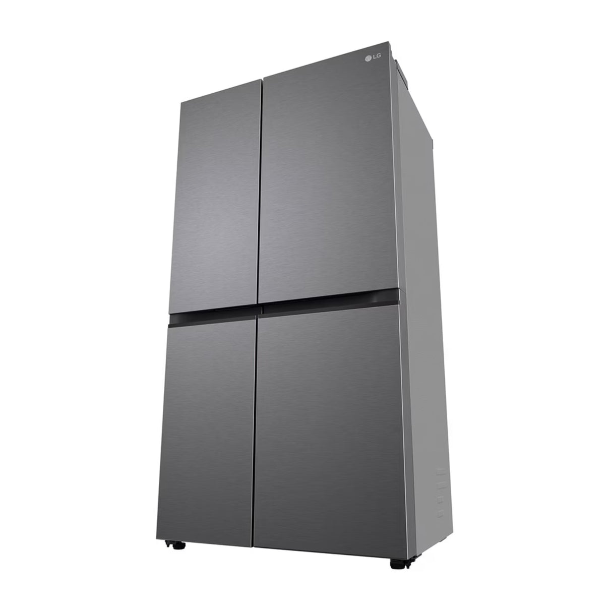 LG GL-B257JDS3 650L Side by Side Refrigerator – Dazzle Steel Finish