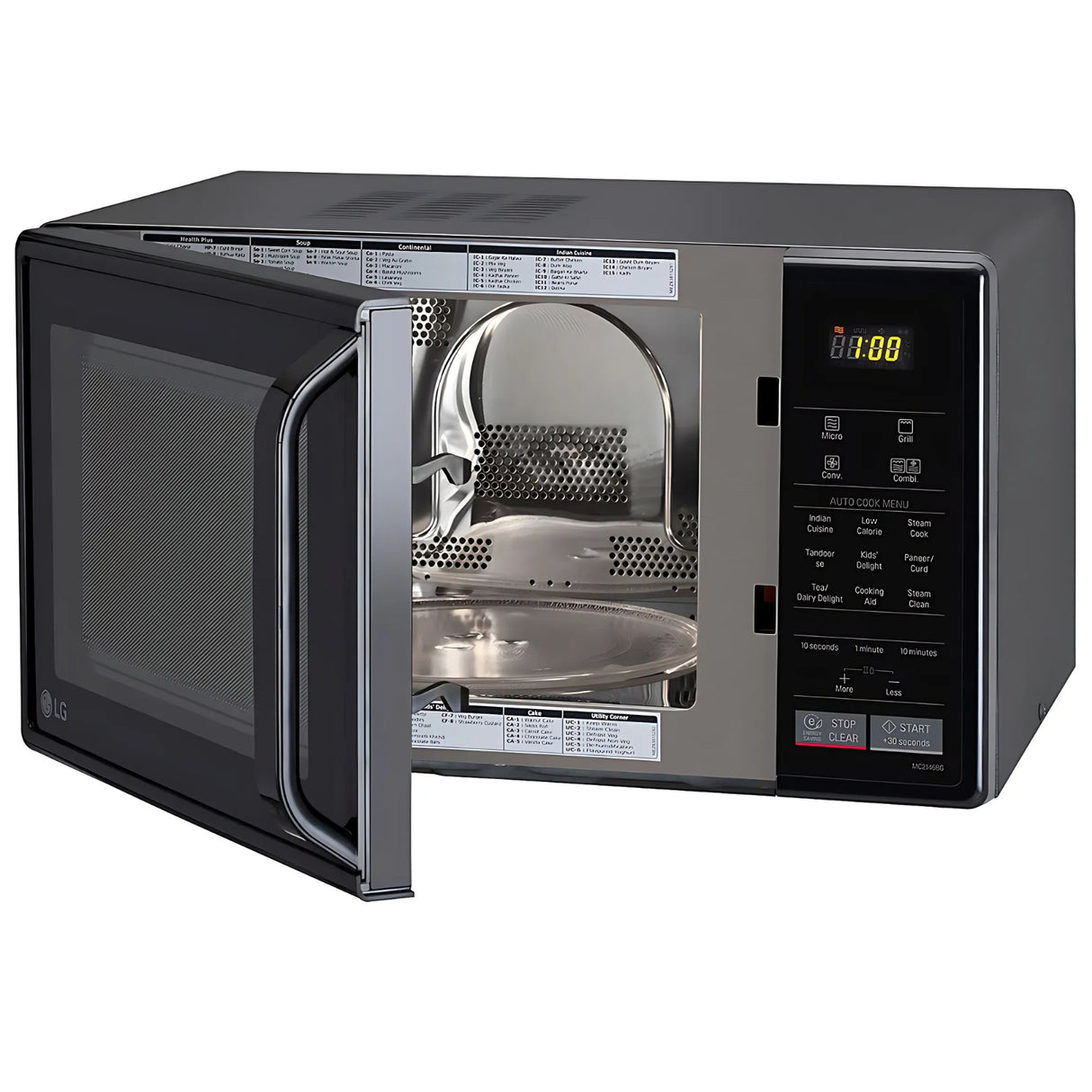 LG MC2146BG CONVECTION Microwave Oven - Black