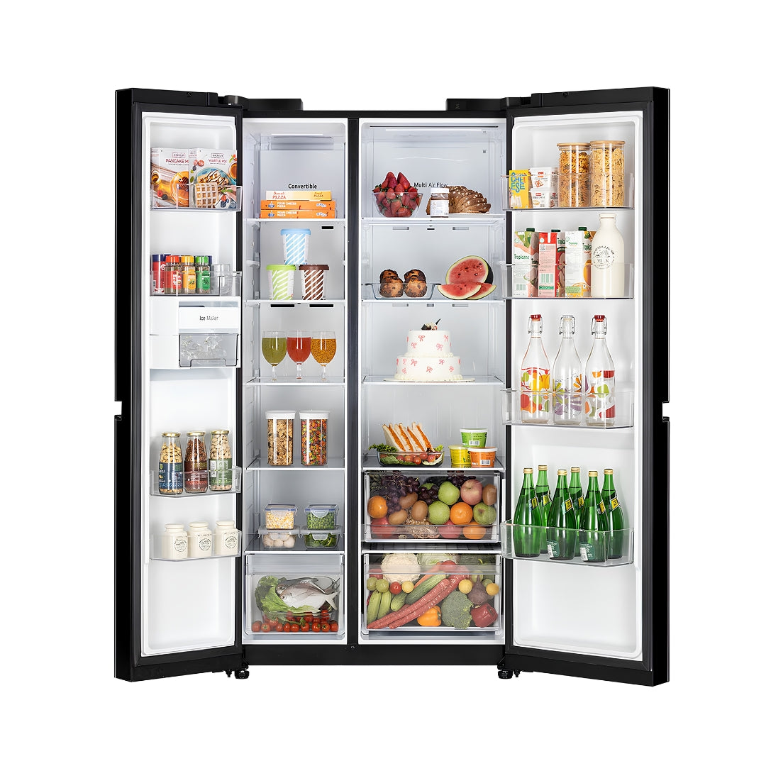 LG  650 L  3 Star  Side By Side Door Refridegator  GL-B277HBM32