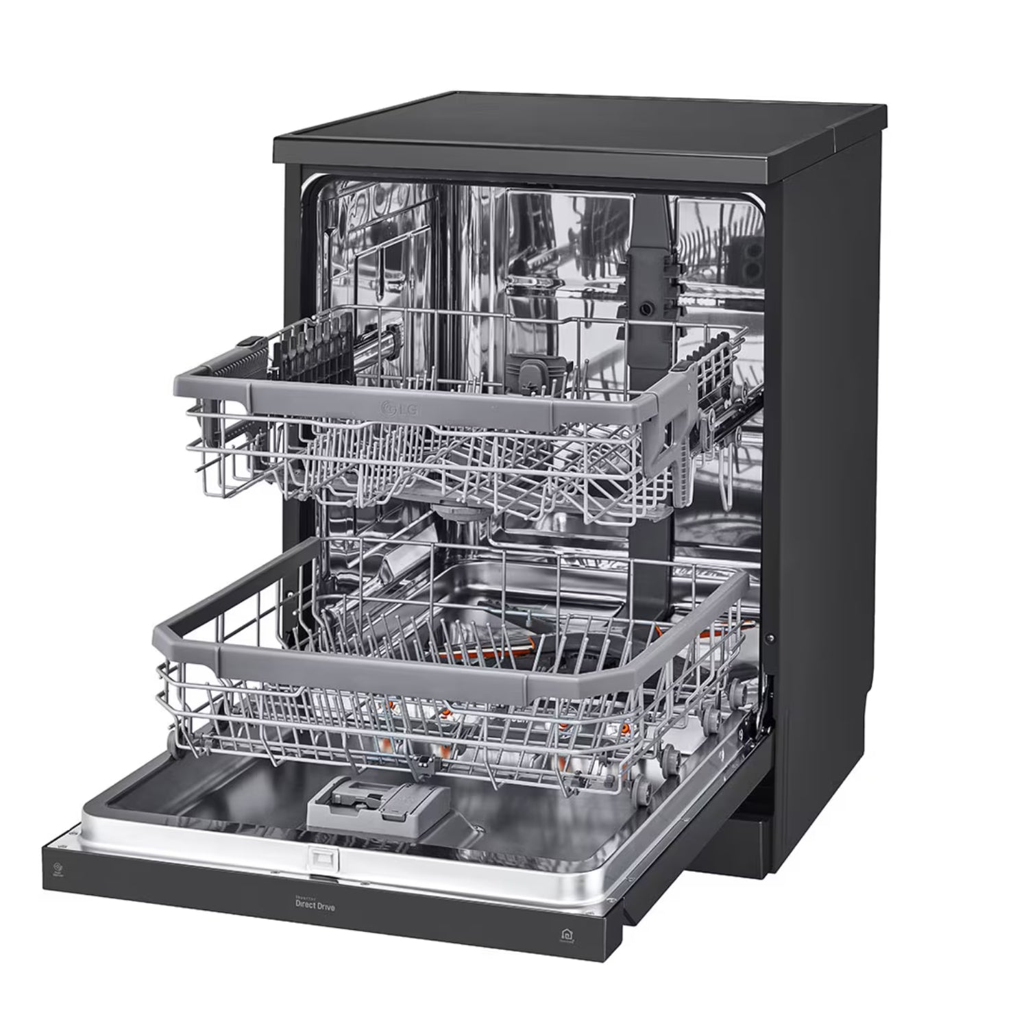 LG DFB424FM Dishwashers 14 Places - Black_10