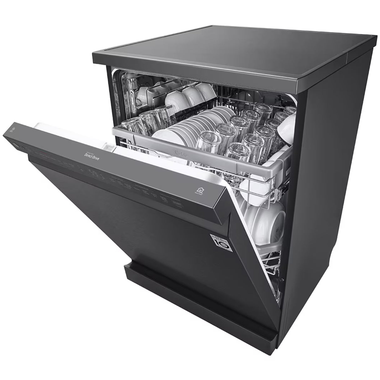 LG DFB424FM Dishwashers 14 Places - Black_3