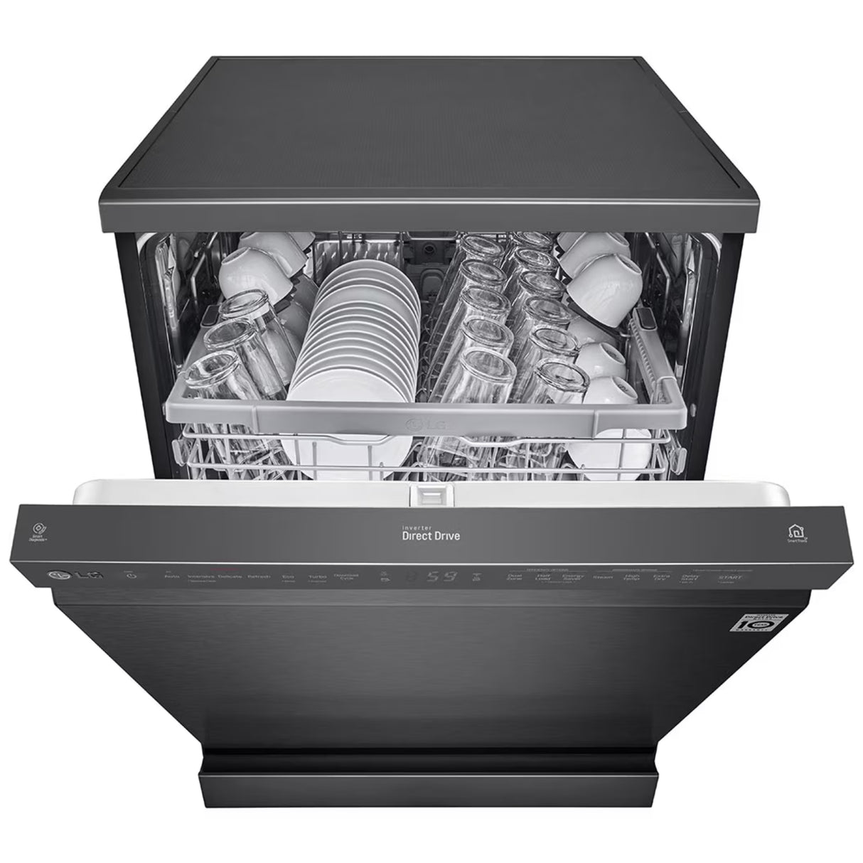 LG DFB424FM Dishwashers 14 Places - Black_4
