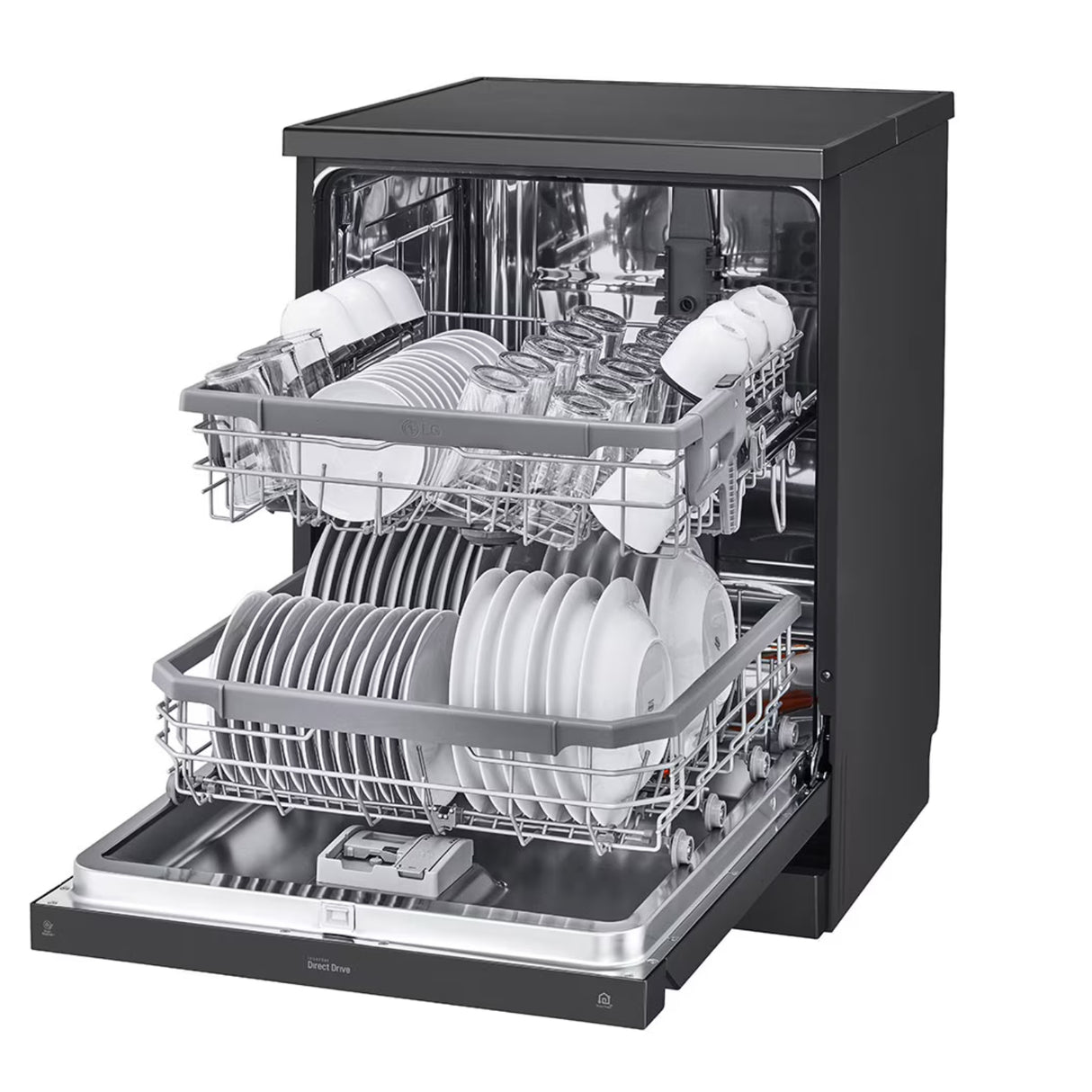 LG DFB424FM Dishwashers 14 Places - Black_9