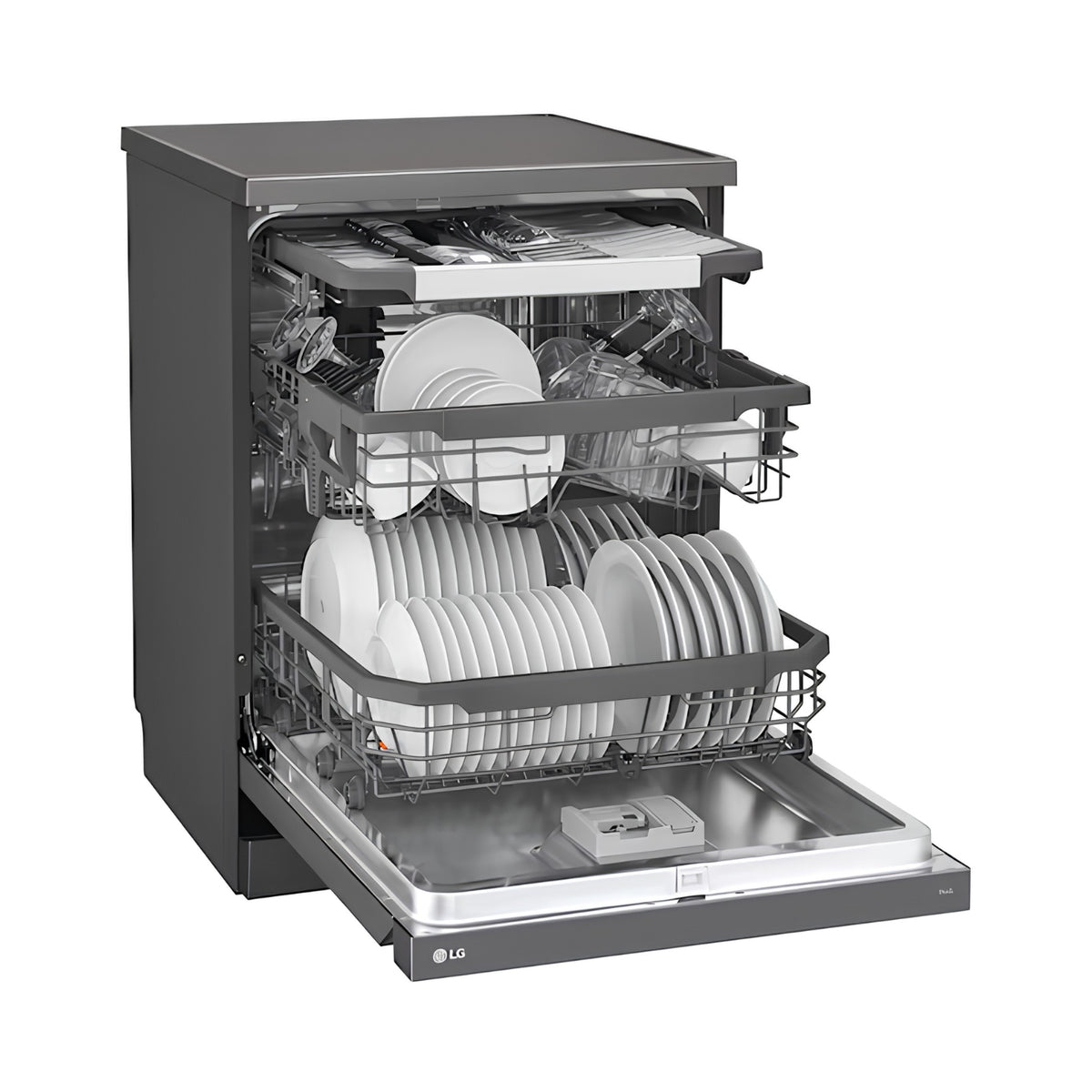 LG DFB435FM Dishwasher 15 Place - Matte Black_6