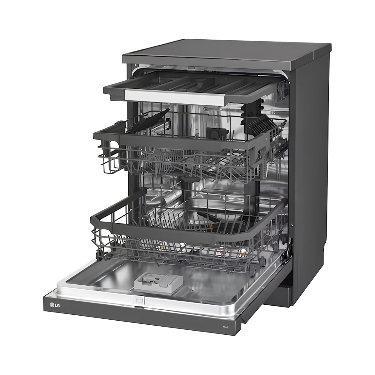 LG DFB435FM Dishwasher 15 Place - Matte Black_8