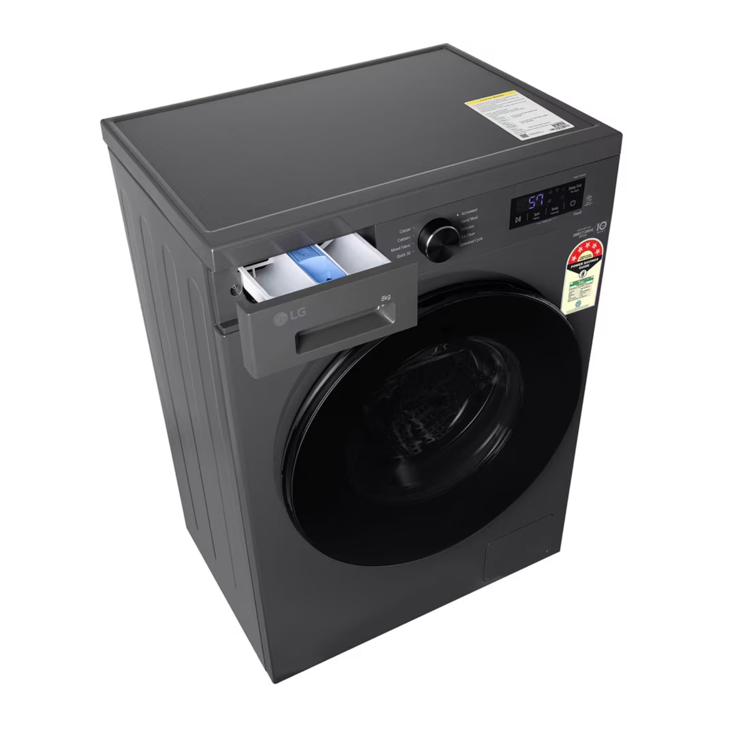 LG FHB1208Z4M Front Load Washing Machine 8kg – Middle Black_6