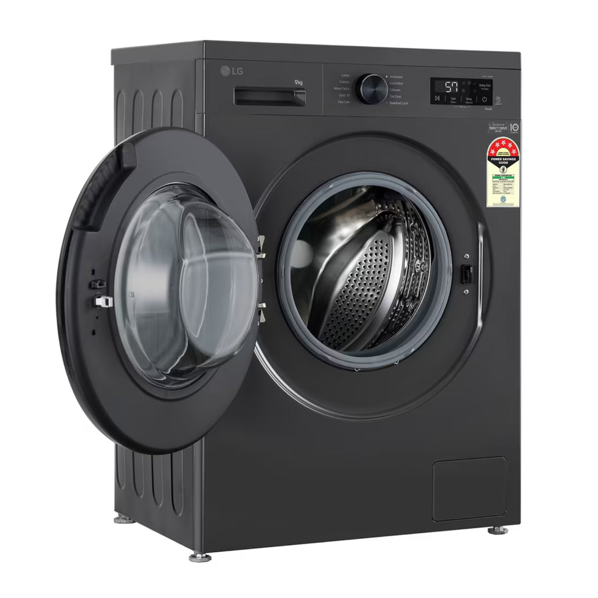 LG FHB1209Z4M Fully Automatic Front Load Washing Machine 9 kg - Middle Black_3