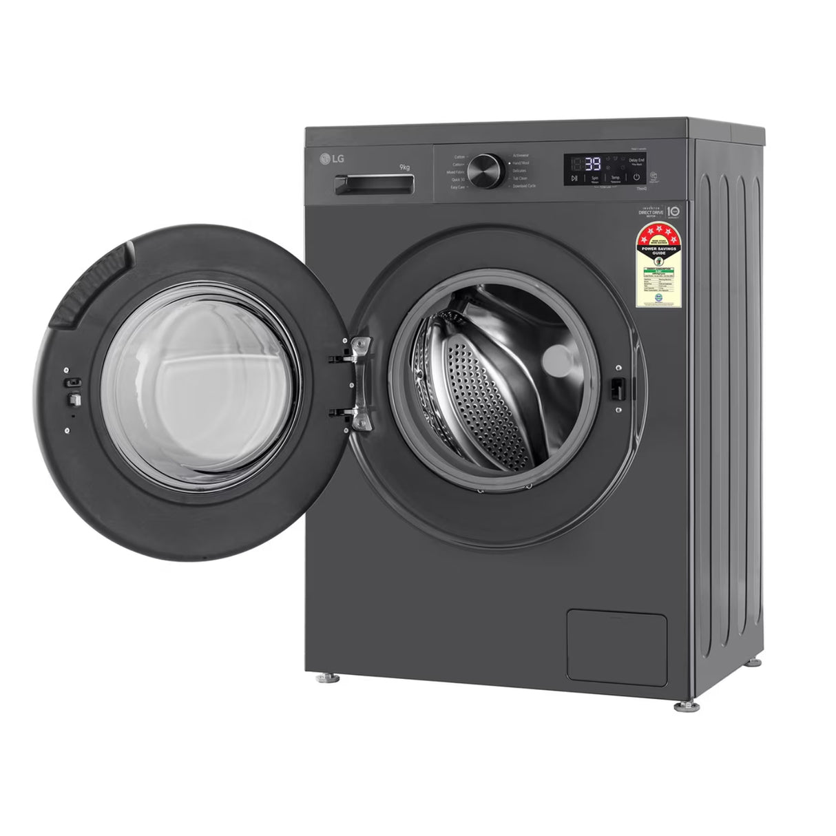 LG FHB1209Z4M Fully Automatic Front Load Washing Machine 9 kg - Middle Black_4