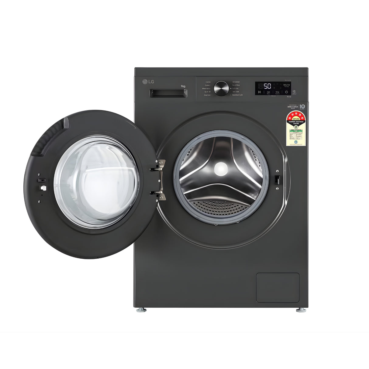 LG FHB1209Z4M Fully Automatic Front Load Washing Machine 9 kg - Middle Black_5