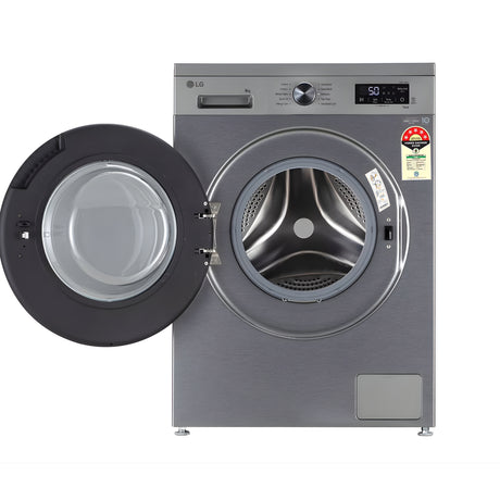 LG FHB1209Z4P Fully Automatic Front Load Washing Machine 9 kg - Platinum Silver_2