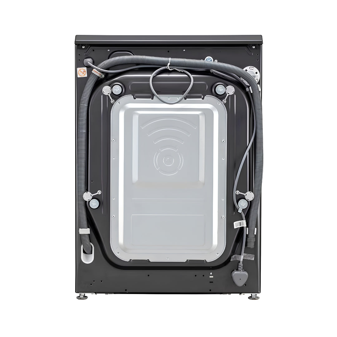 LG FHD0905SWM Fully Automatic Top Load Washer and Dryer Washing Machine 9 Kg - Middle Black_Back View
