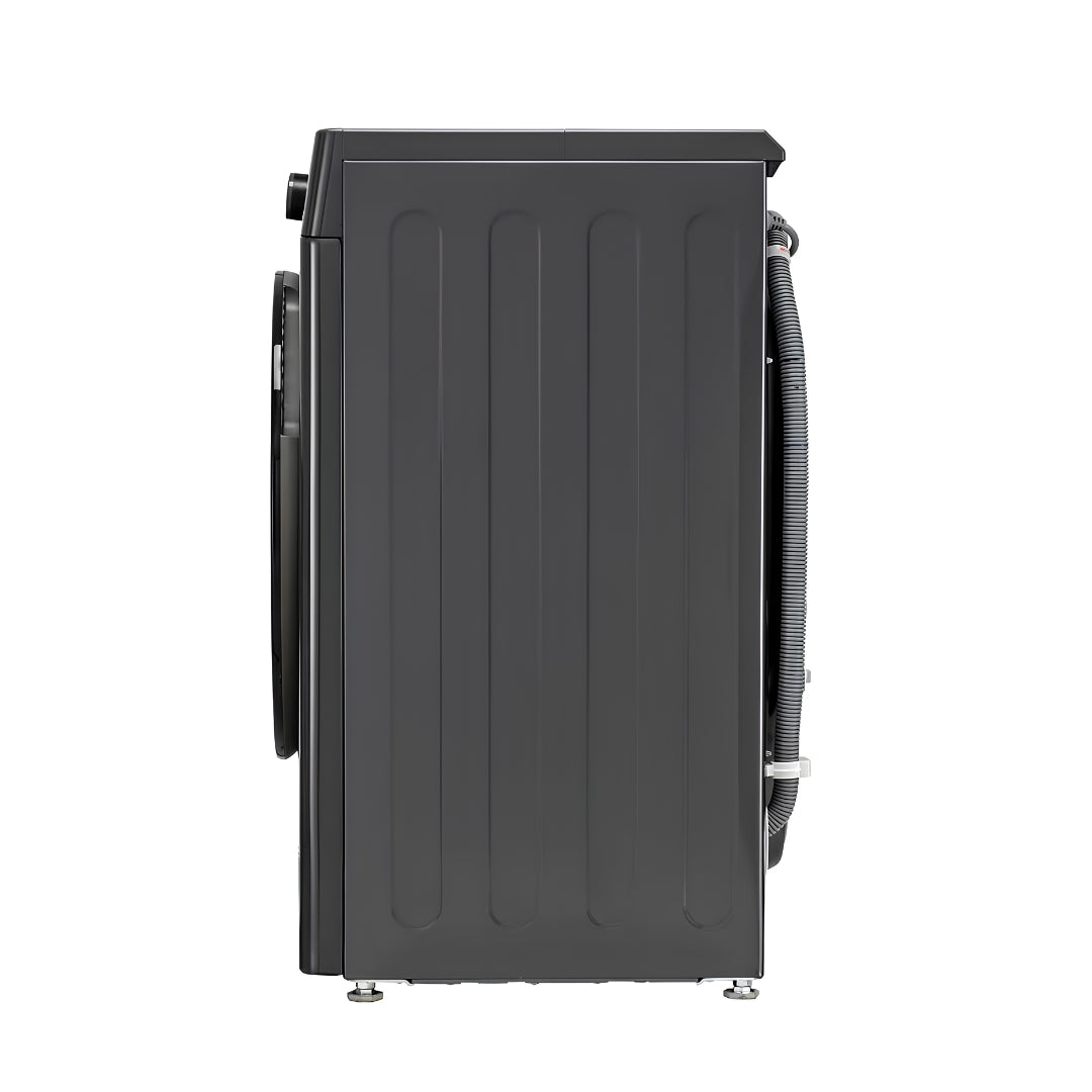 LG FHD0905SWM Fully Automatic Top Load Washer and Dryer Washing Machine 9 Kg - Middle Black_Side View