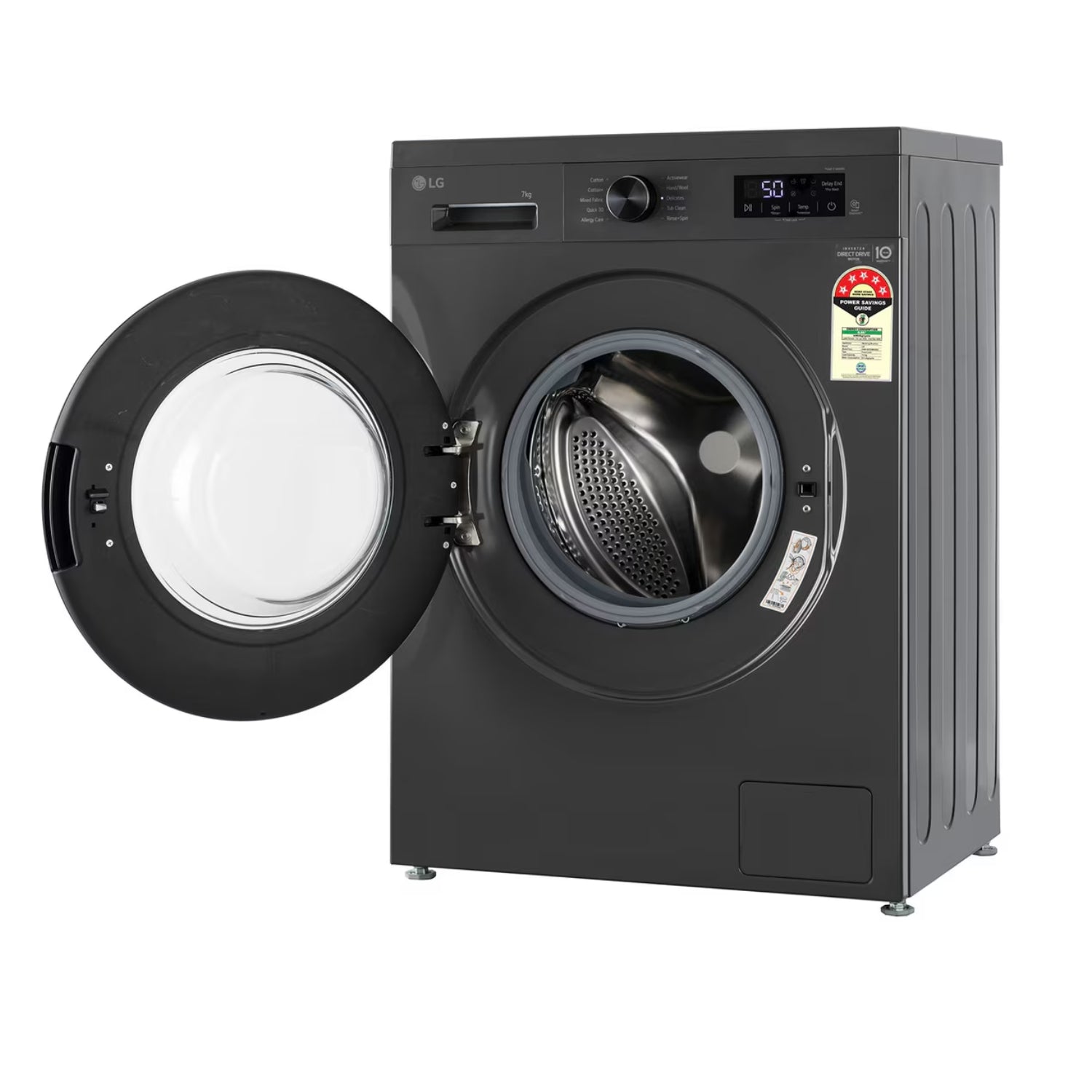 LG Fully Automatic Front Load Washing Machine FHB1208Z2M 8 kg - Middle Black_7
