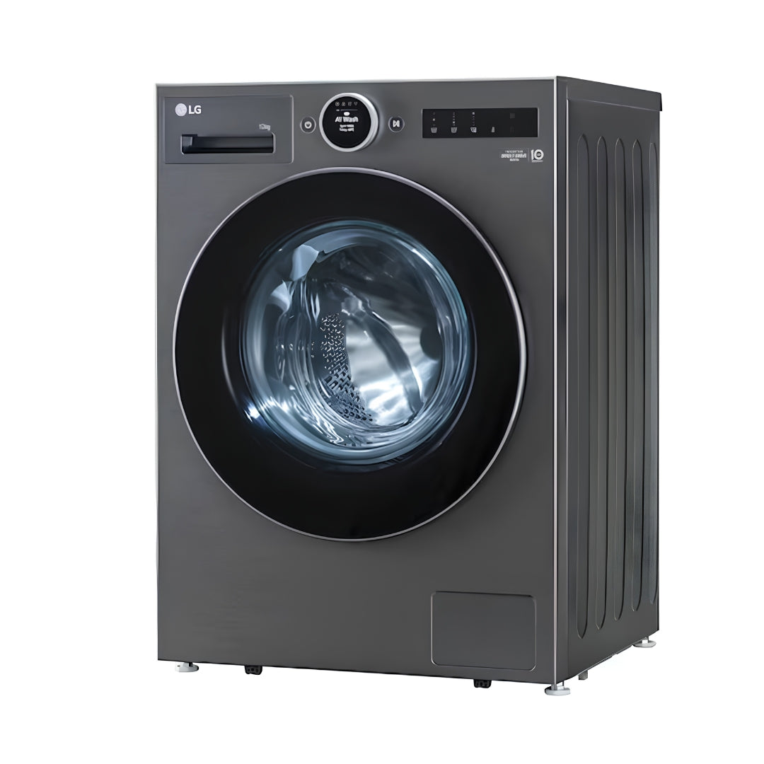 LG Fx1412A9k Fully Automatic Front Load Washing Machine 12 Kg - Black_Left View_2