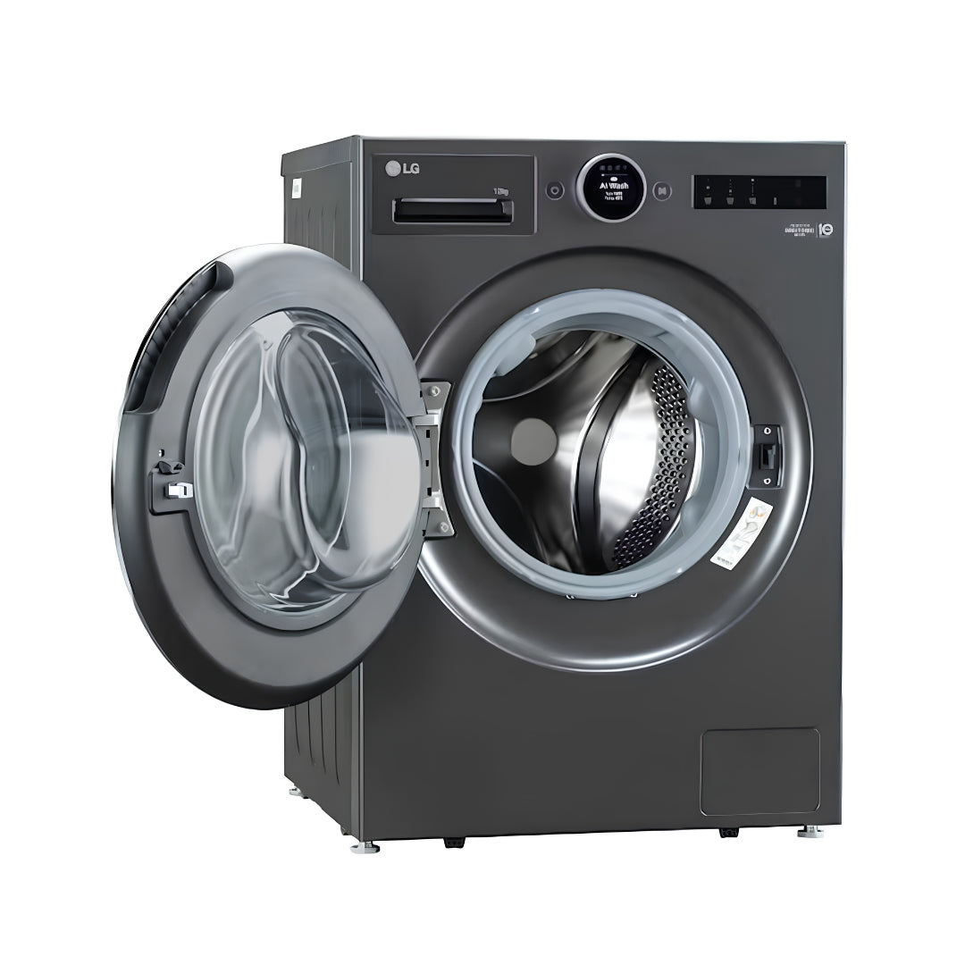 LG Fx1412A9k Fully Automatic Front Load Washing Machine 12 Kg - Black_Right View