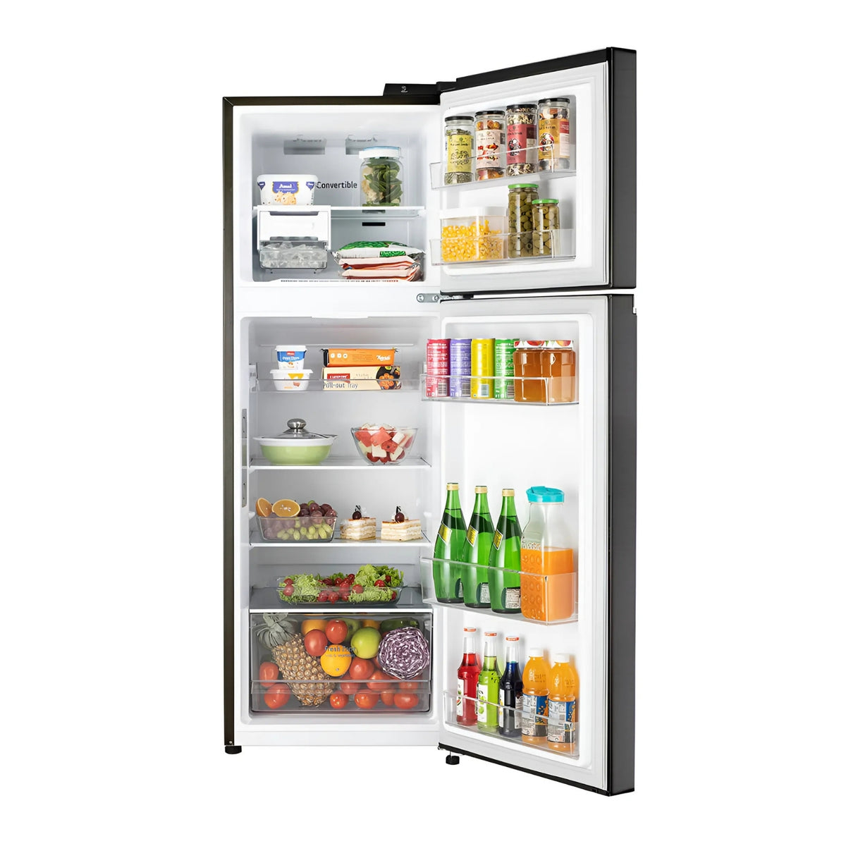 LG_GL-T262TESX_246L_3_Star_FF_Convertible_Double_Door_Refrigerator_-_Ebony_Sheen_7