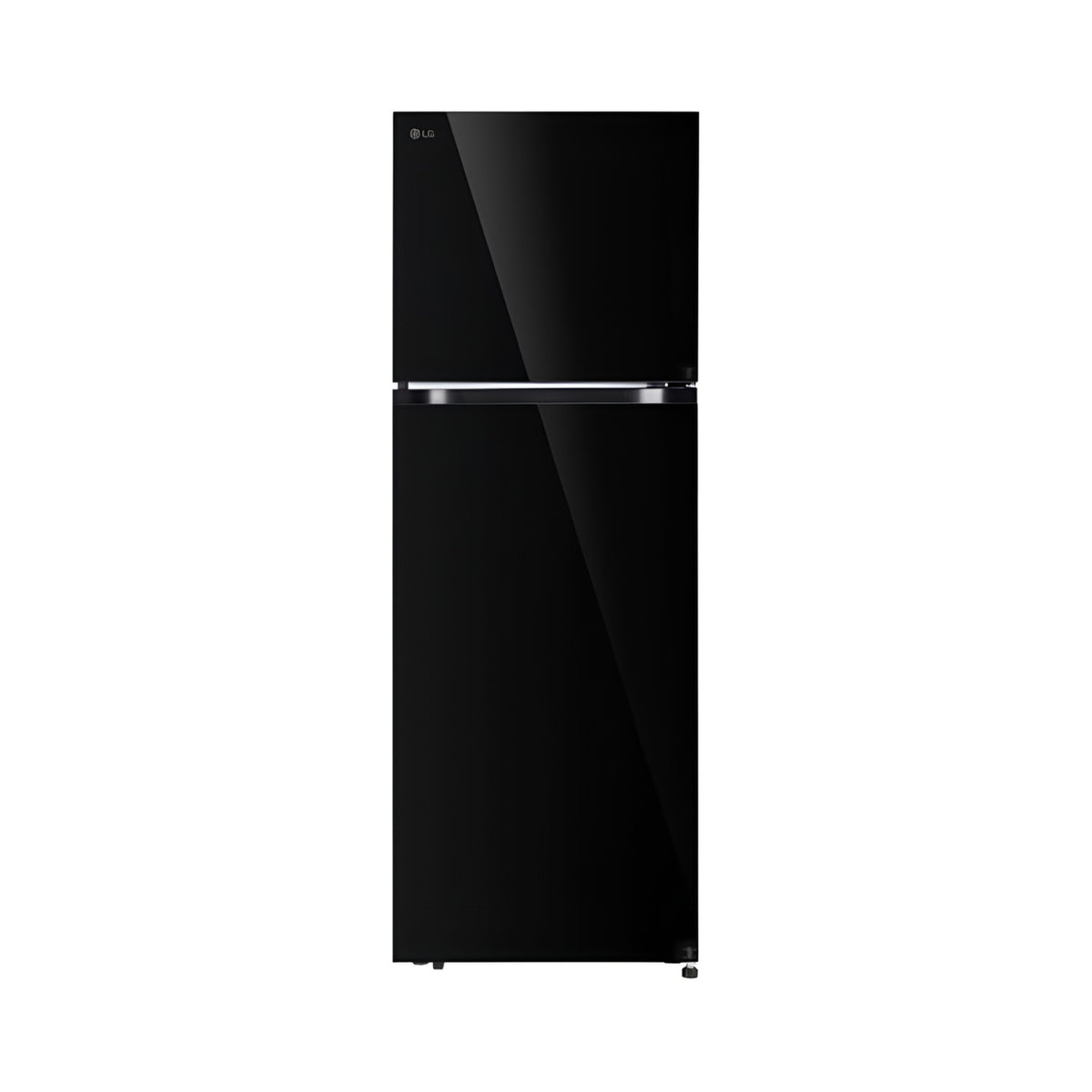 LG GLT3426SNBM Double Door Refrigerator 343 L - Black Mirror_Front view