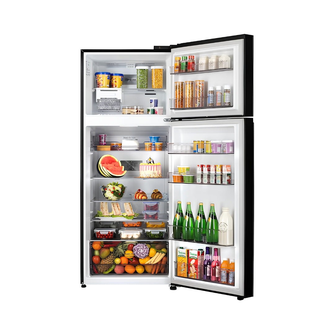 LG GLT4026SNBM Double Door Refrigerator 398 L - Black Glass_10
