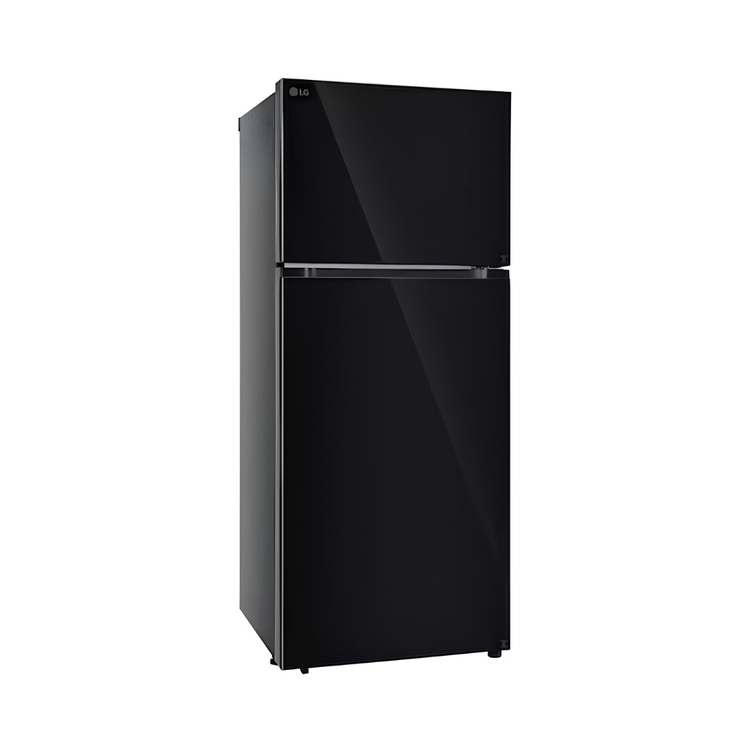 LG GLT4026SNBM Double Door Refrigerator 398 L - Black Glass_2