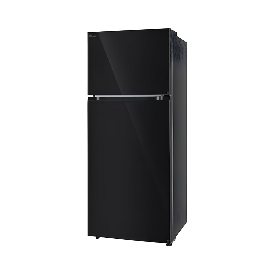 LG GLT4026SNBM Double Door Refrigerator 398 L - Black Glass_3