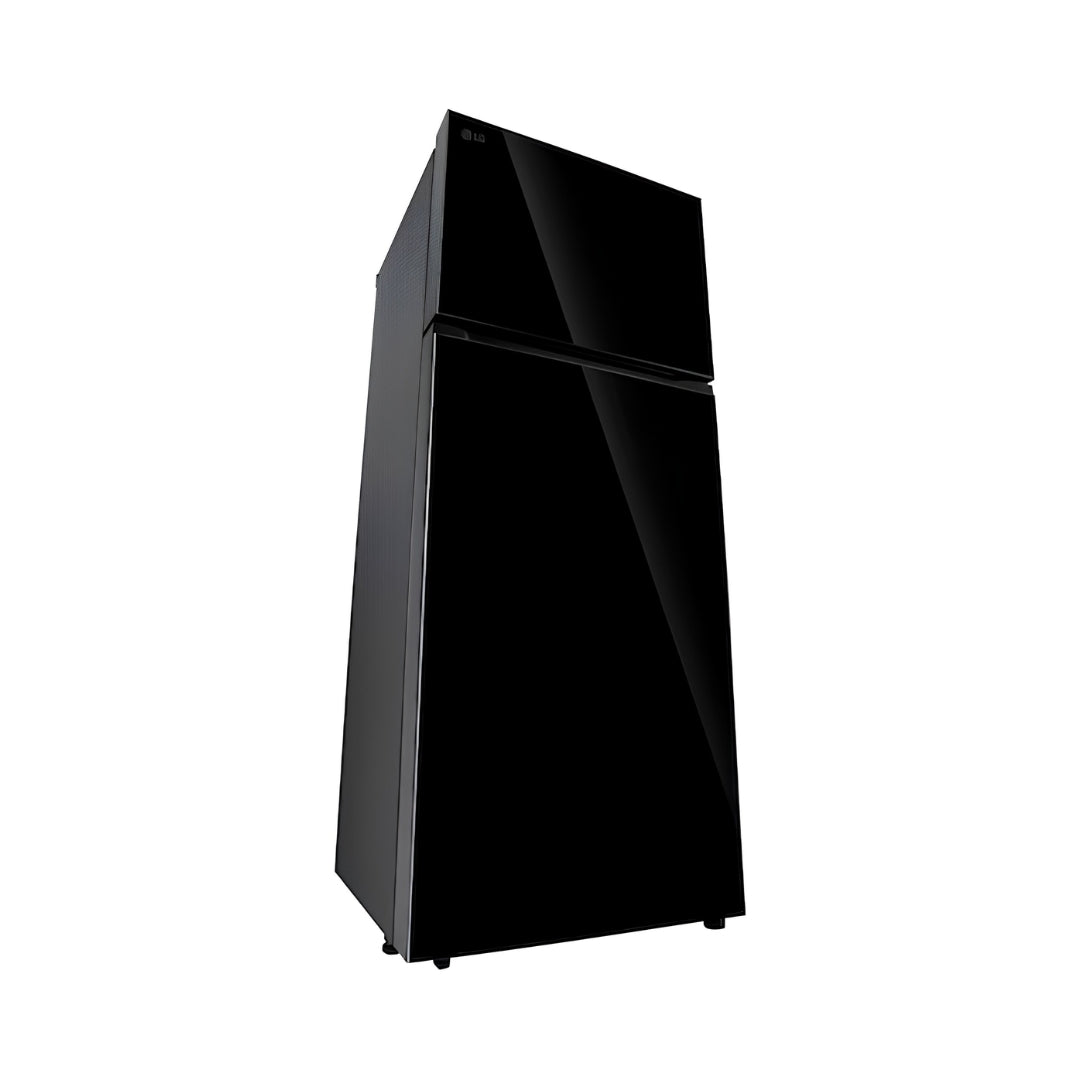 LG GLT4026SNBM Double Door Refrigerator 398 L - Black Glass_4