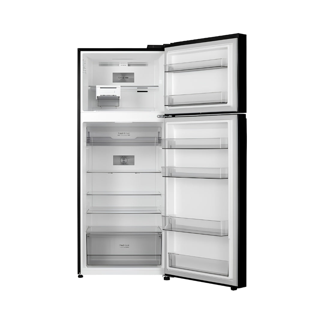 LG GLT4026SNBM Double Door Refrigerator 398 L - Black Glass_5