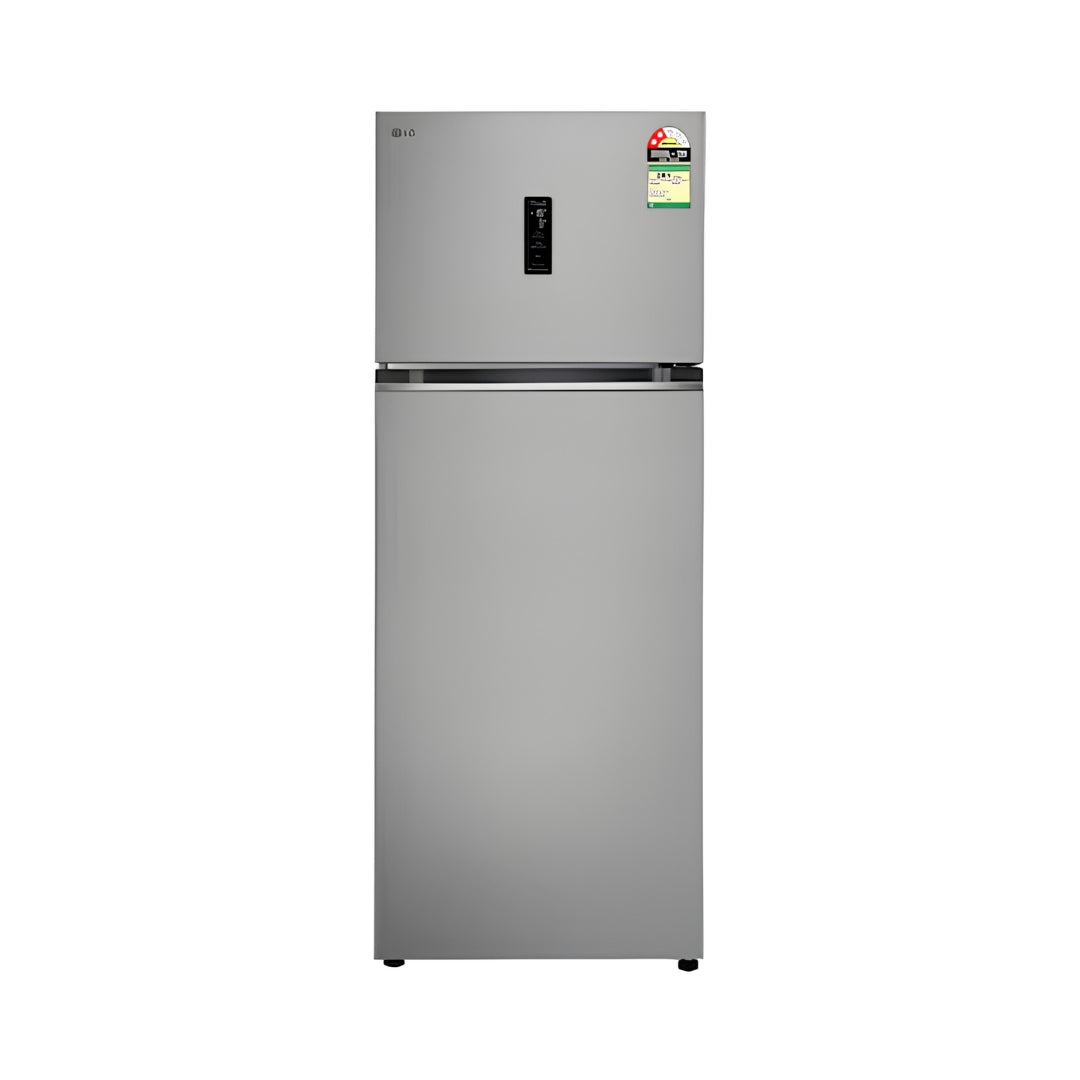 LG GLT4626TMPZ Double Door Refrigerator 466 L - Shiny Steel_Front view