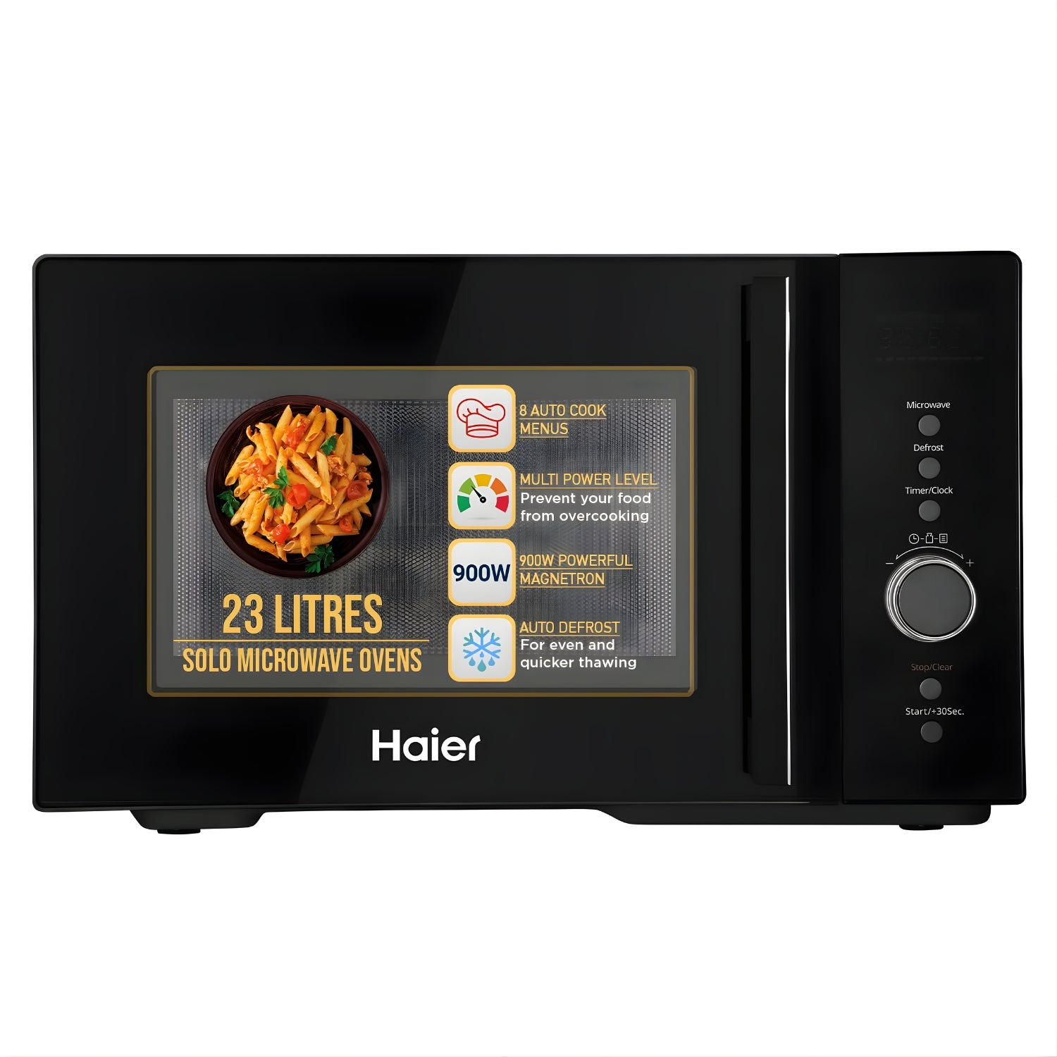 LG HIL2301MBEJ Solo Microwave Oven 23 L - Black_1