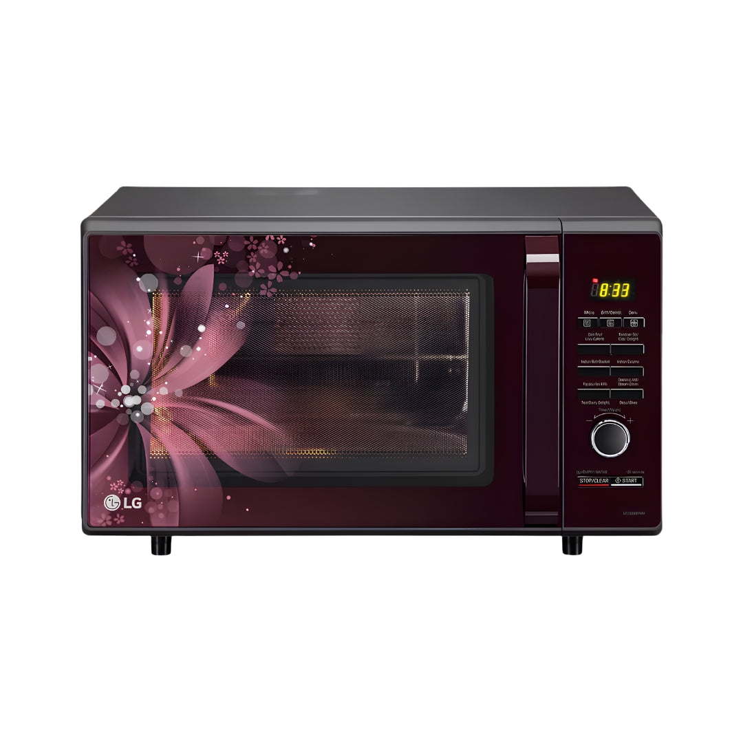 LG MC2886BRUM Convection Microwave Oven 28 L - Black_Front View