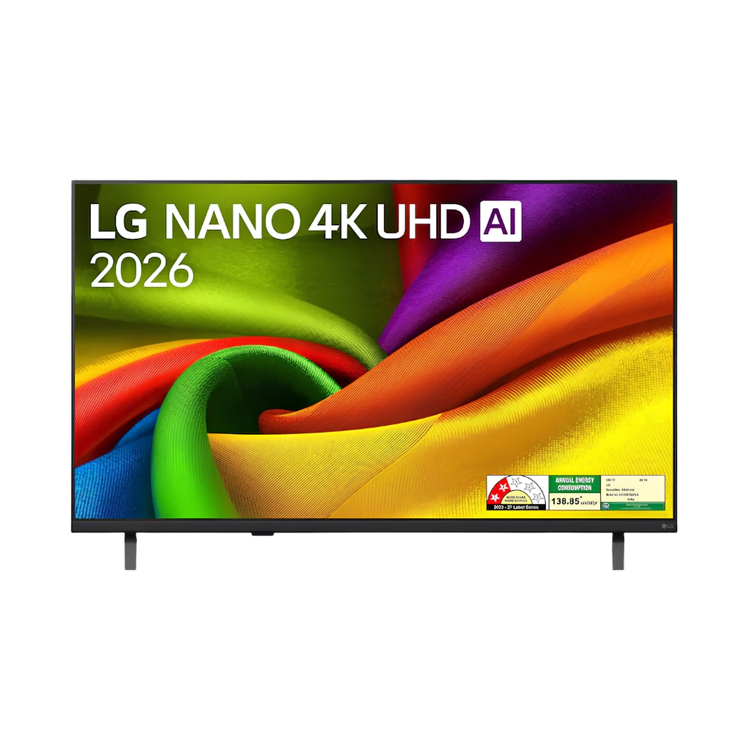 LG NANO 4K UHD AI TV NU875 2026 - 108cm(43)_Front view