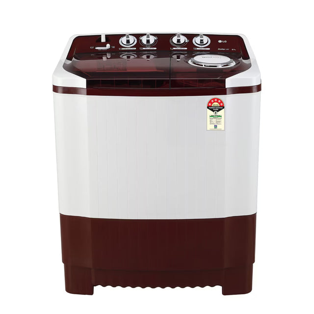 LG P8035SRAZA Semi-Automatic Washing Machine 8 Kg - Burgundy 1