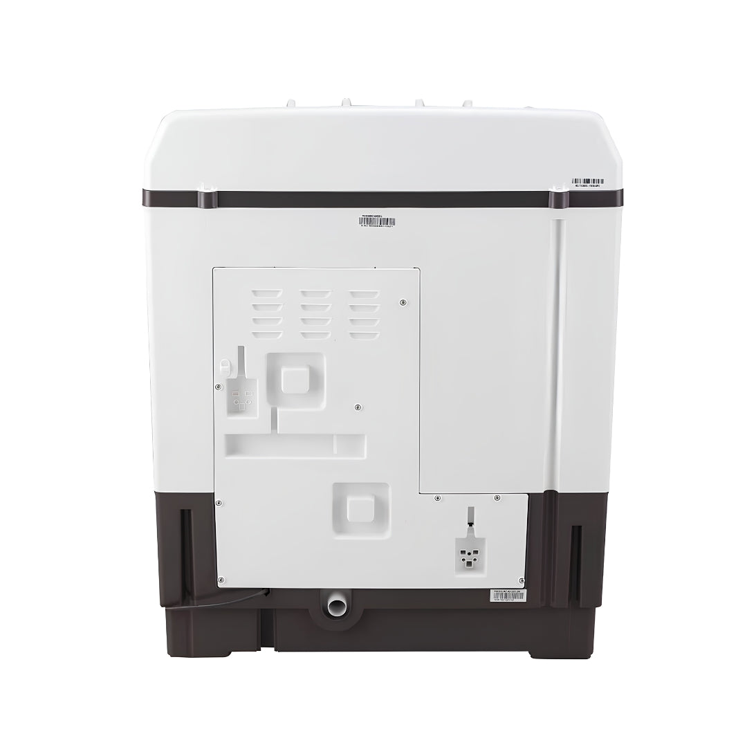 LG P8525SGAZ Semi Automatic Top Load Washing Machine 8.5 Kg - Dark Grey_Back View