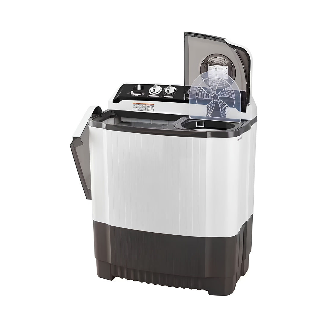 LG P8525SGAZ Semi Automatic Top Load Washing Machine 8.5 Kg - Dark Grey_Left View_2