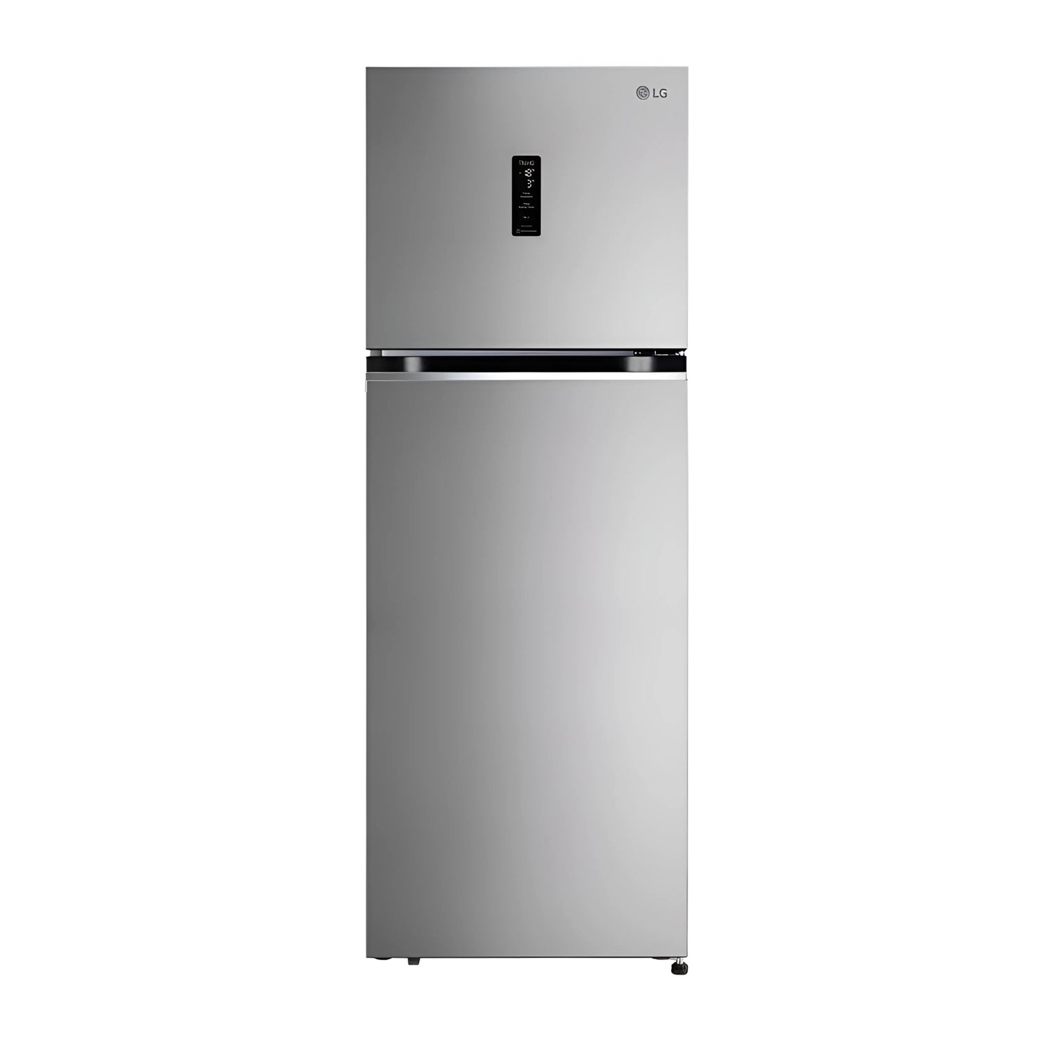 LG T342TPZY 322L Double Door Refrigerator - Shiny Steel_1