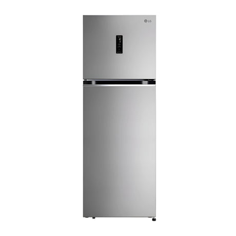 LG T342TPZY 322L Double Door Refrigerator - Shiny Steel_1