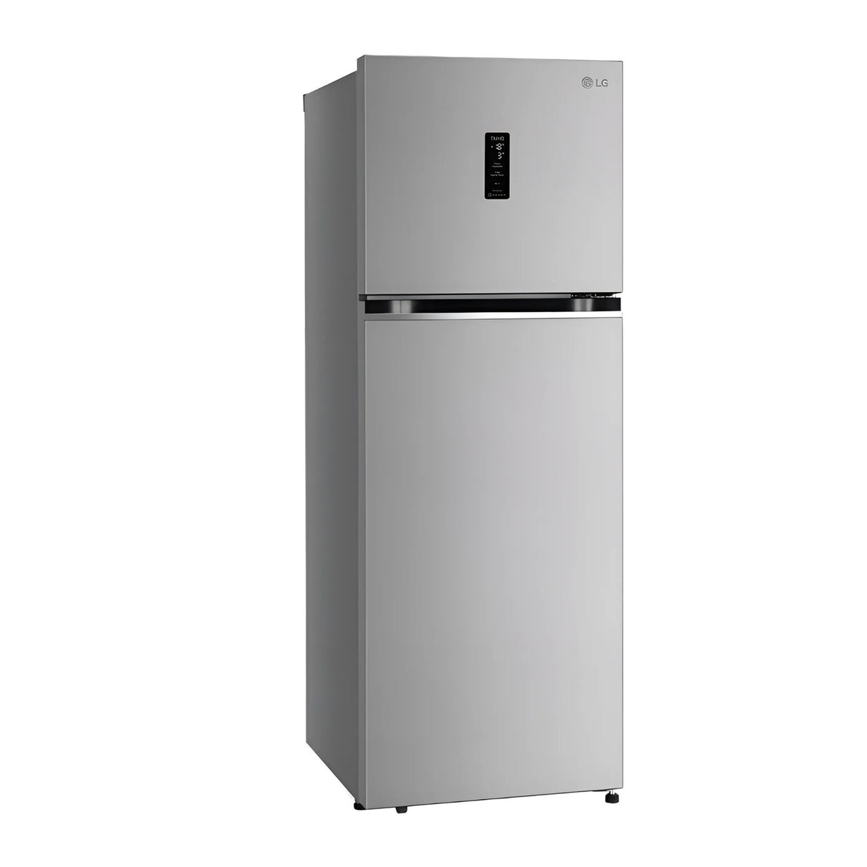 LG T342TPZY 322L Double Door Refrigerator - Shiny Steel_3