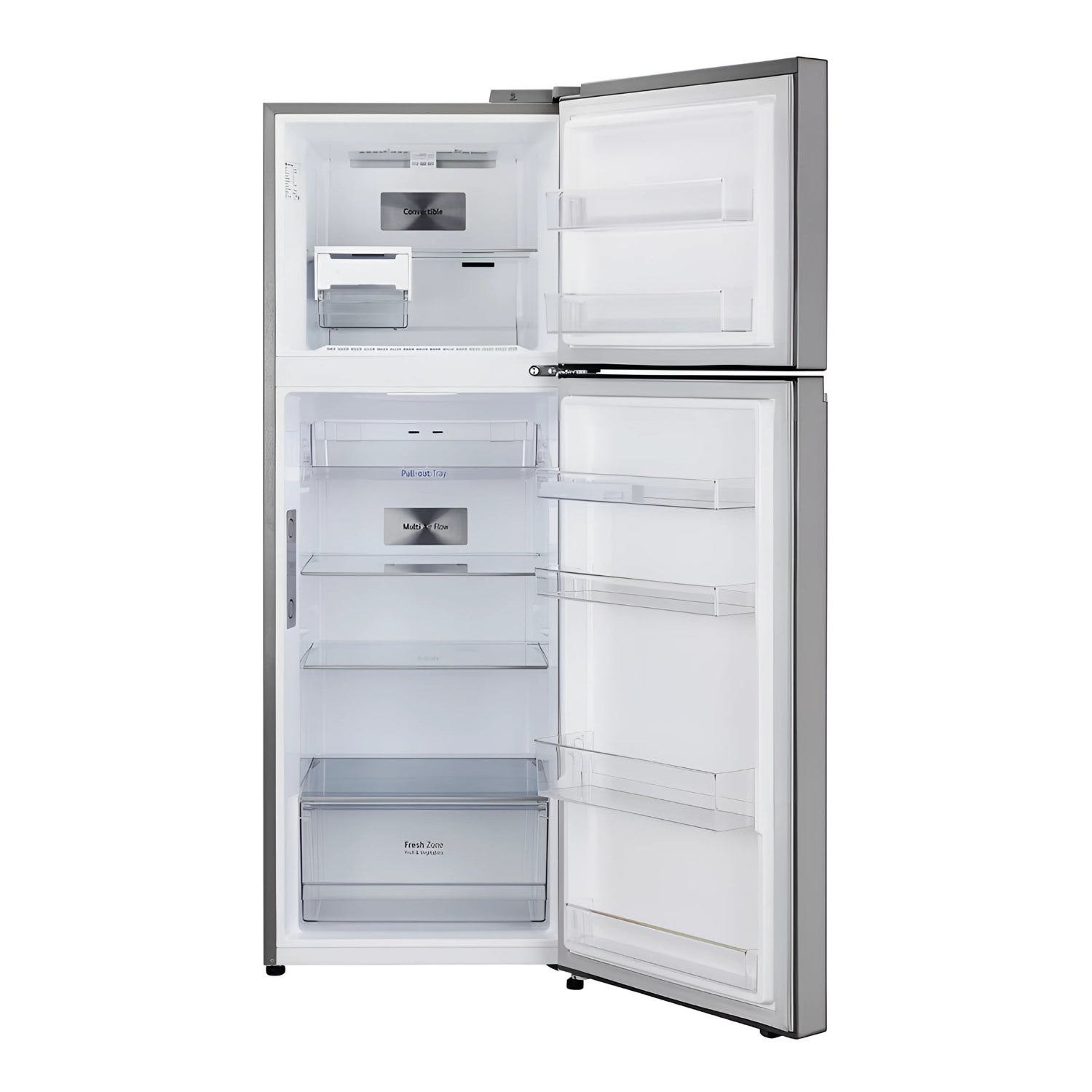 LG T342TPZY 322L Double Door Refrigerator - Shiny Steel_6