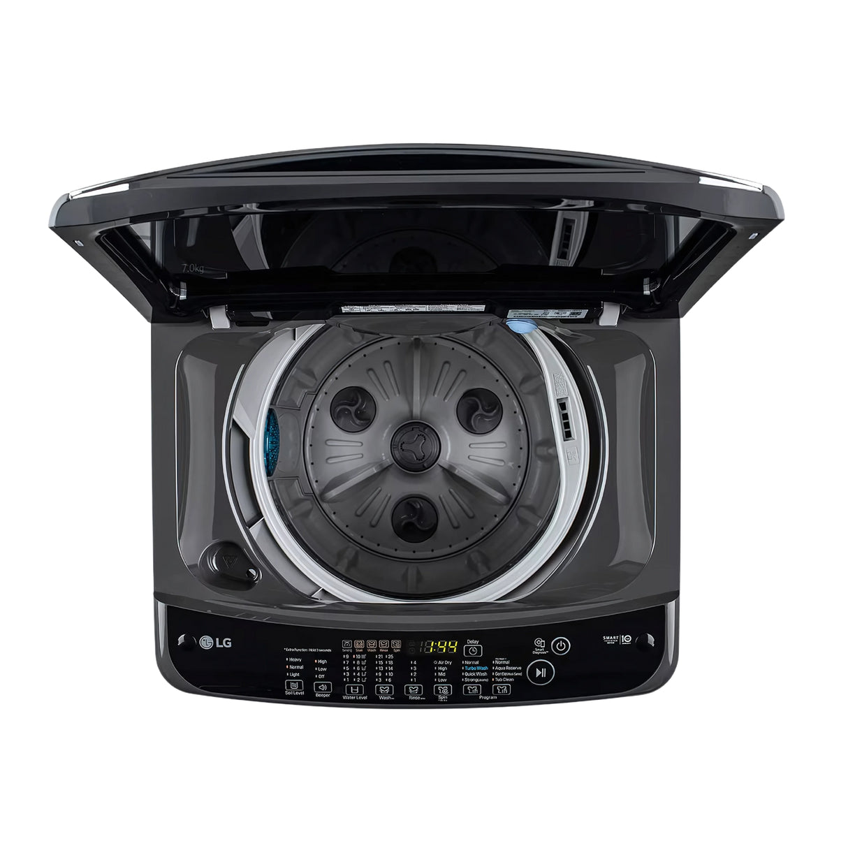 LG T70AJMB1Z Fully Automatic  Top Load Washing Machine 7 Kg - Middle Black_9