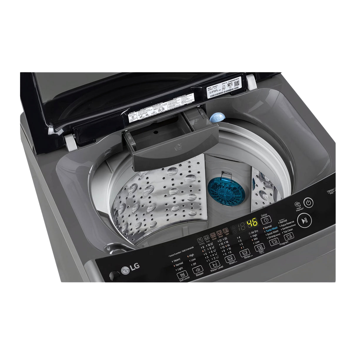 LG T80AJMB1Z Top Load Washing Machine 8kg - Middle Black_6