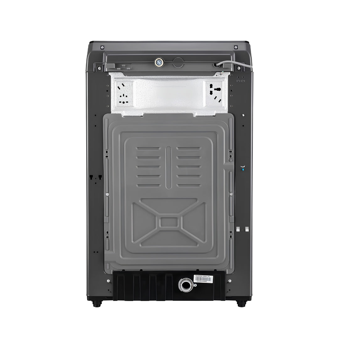 LG T80KMMB3Z Fully Automatic Top Load Washing Machine 8 Kg - Black_Back View