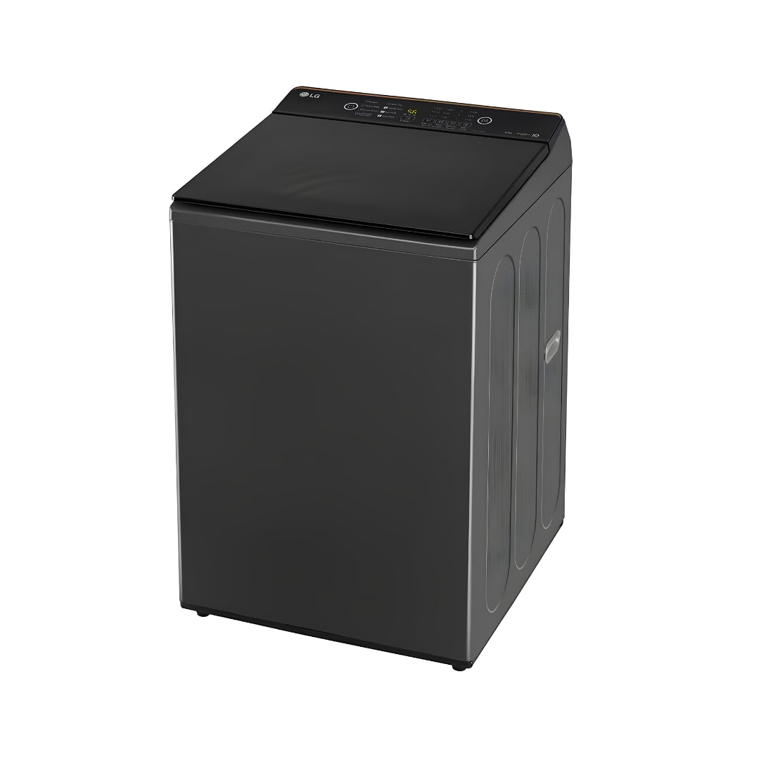 LG T80KMMB3Z Fully Automatic Top Load Washing Machine 8 Kg - Black_Left View