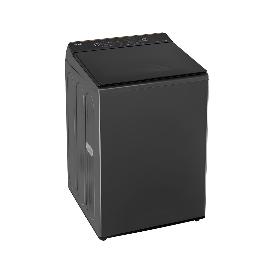 LG T80KMMB3Z Fully Automatic Top Load Washing Machine 8 Kg - Black_Right View