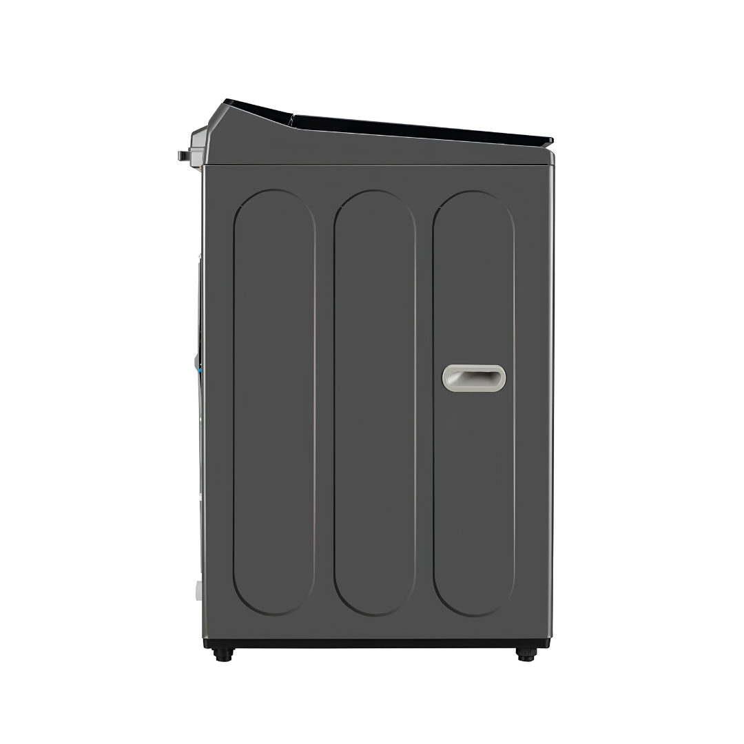 LG T80KMMB3Z Fully Automatic Top Load Washing Machine 8 Kg - Black_Side View
