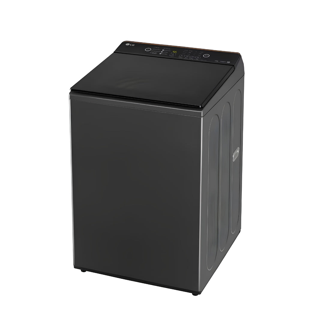 LG T90KMMB3Z Fully Automatic Top Load Washing Machine 9 Kg - Black_Left View