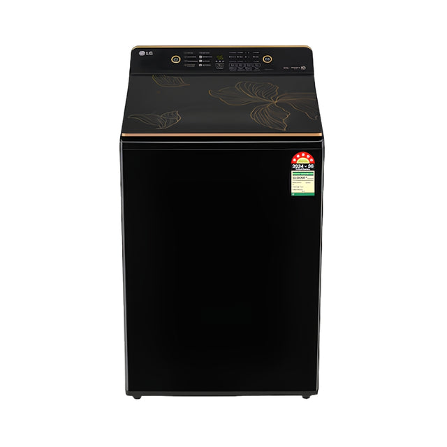 LG T90KMOB1Z Fully Automatic Top Load Washing Machine 9 Kg - Onxy Black_Front View
